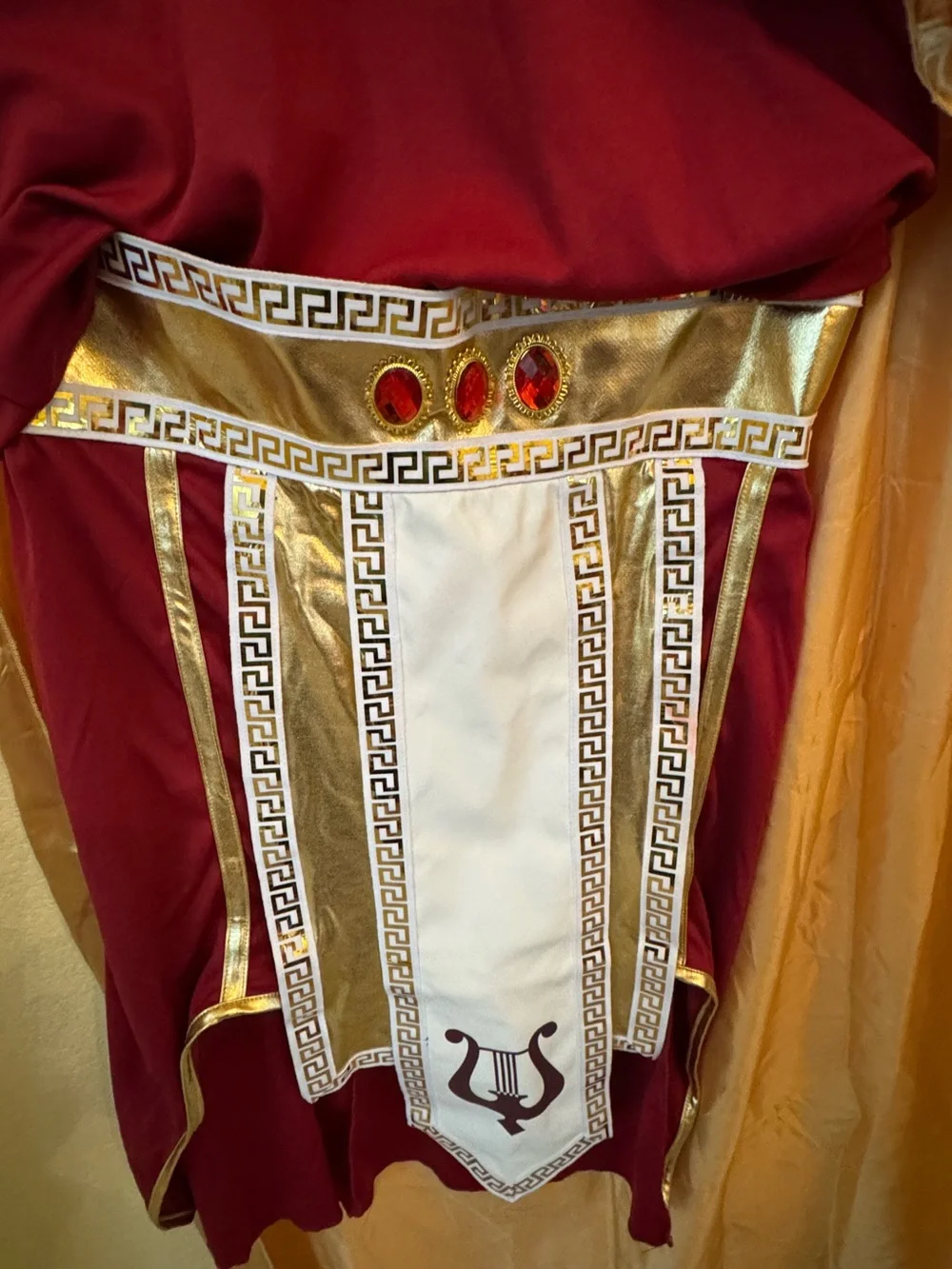 Spirit Halloween Apollo Greek God Costume Size Small - Picture 3 of 5